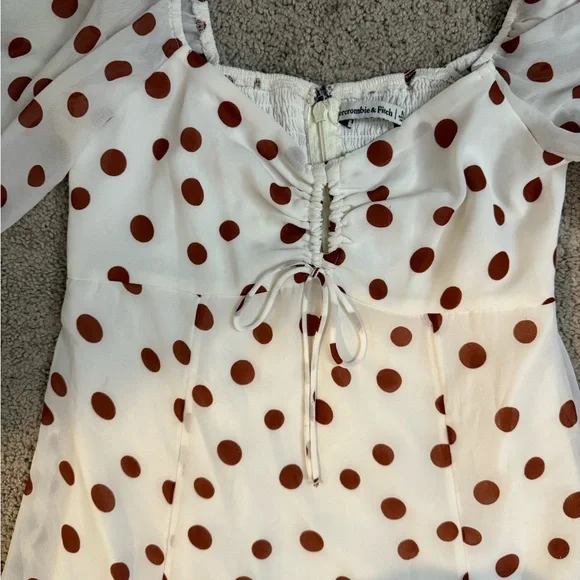 Polka Dot Mini Dress - Picture 4 of 4